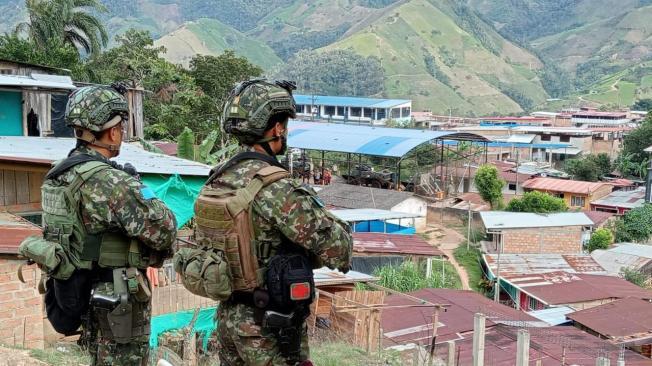 Operaciones de la Fuerza Pública en El Plateado.