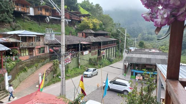 El cañón del Combeima es una zona turística ubicada en la parte alta de Ibagué.