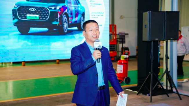 Zhu Shaodong, CEO de la marca Chery y Vicepresidente de Chery International.