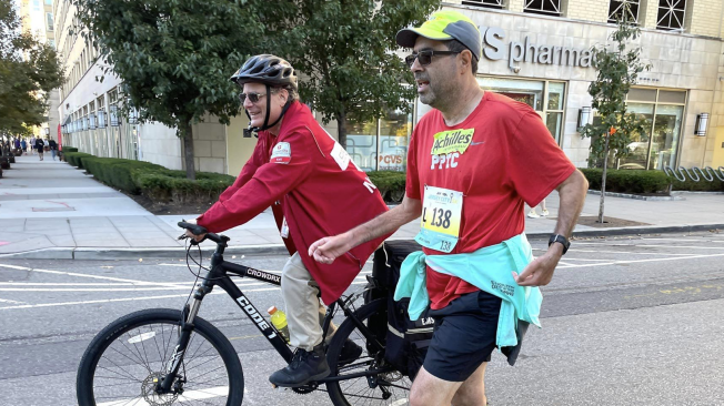 Michael Ring en una maratón del pasado 6 de octubre.