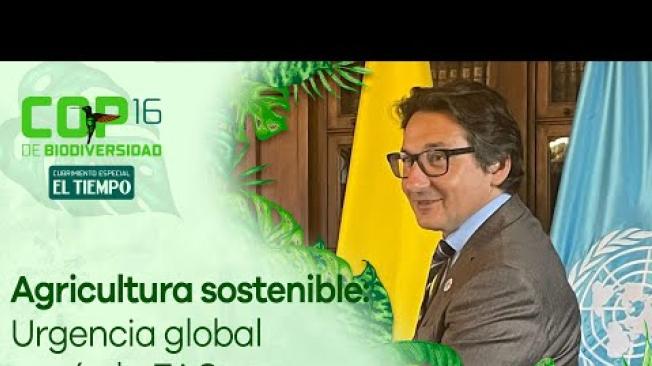 La agencia presentó en el marco de la cumbre una herramienta para acompañar a las naciones a trazar sus metas de conservación de la biodiversidad, teniendo en cuenta una agricultura sostenible. Hablamos con Agustín Zimmermann, representante de esta organización en Colombia.