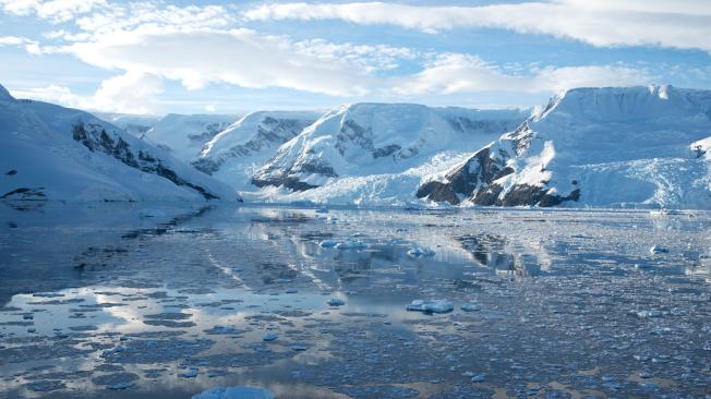 La Antártida uno de los lugares más frío de la Tierra.