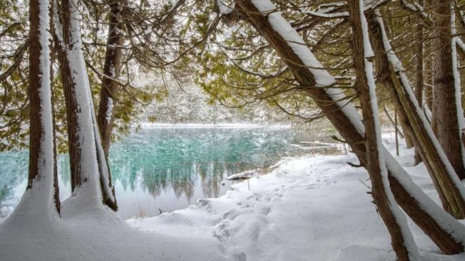 La nevada Península Superior de Michigan es perfecta para visitar en invierno