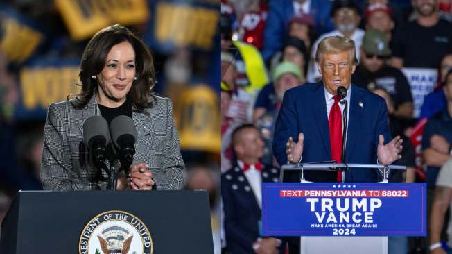 Kamala Harris y Donald Trump