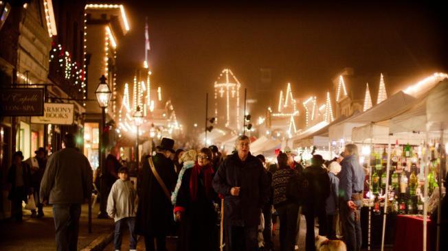 Una navidad tradicional en Nevada City.