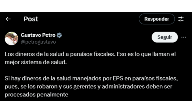 Trino del presidente Gustavo Petro.