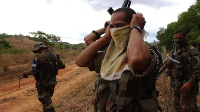 Grupos armados en el suroccidente del país.