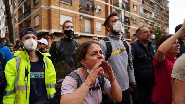 Arengas contra los reyes de España en Valencia.