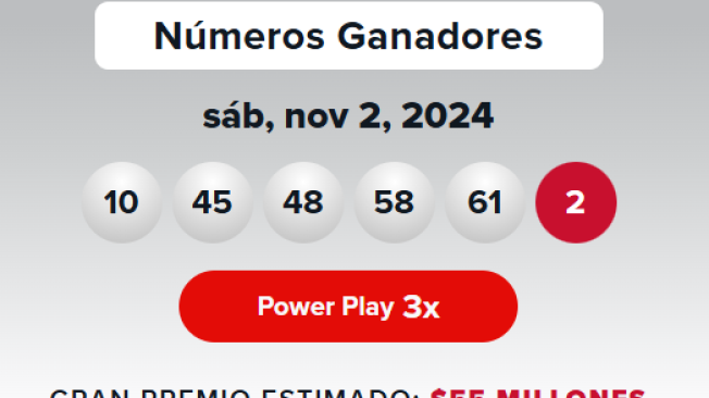 Los resultados del sábado 2 de noviembre.