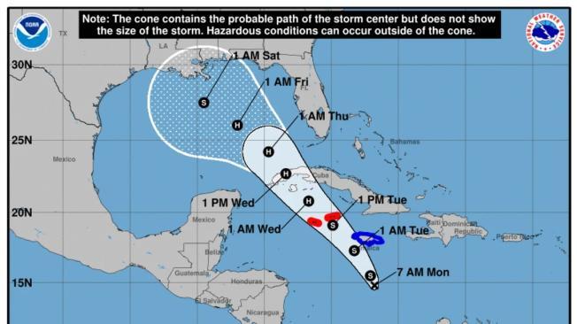 La tormenta tropical que preocupa a Florida