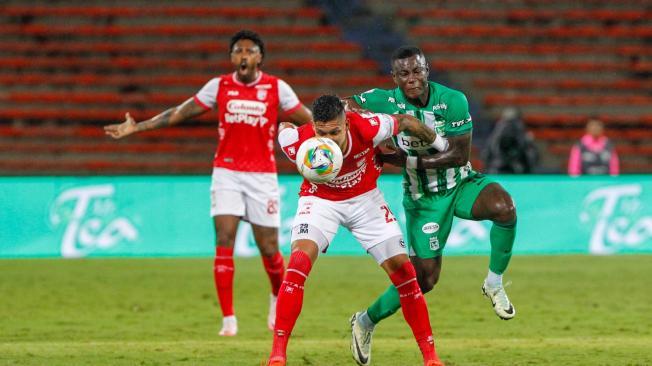 Atlético Nacional vs. Santa Fe.