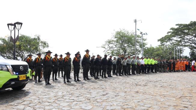 Policía Metropolitana de Cali.