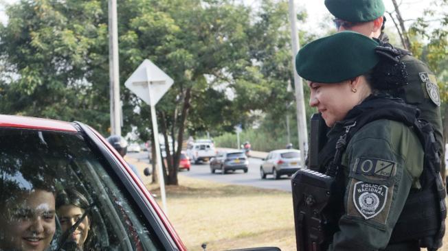 Policía Metropolitana de Cali.