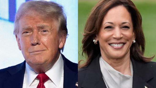 Donald Trump y Kamala Harris, candidatos a la presidencia de Estados Unidos