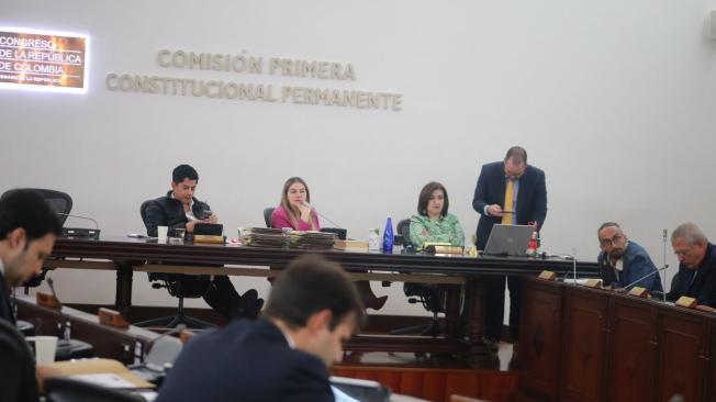 Comisión Primera Senado.