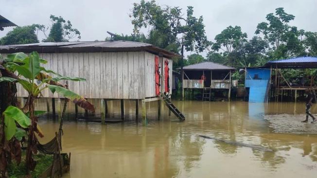 Inundaciones en El Litoral del San Juan