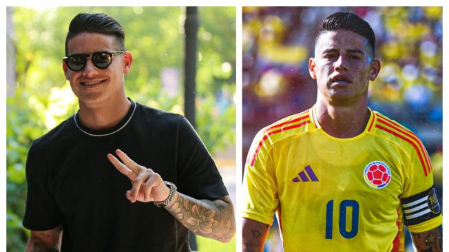 James Rodríguez llegó a la Selección.