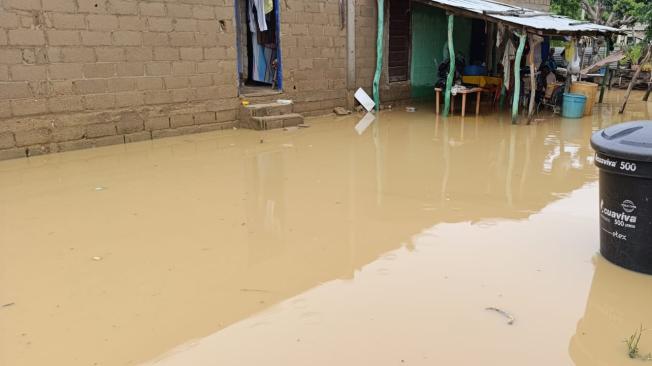 Emergencias en la Guajira por fuertes lluvias