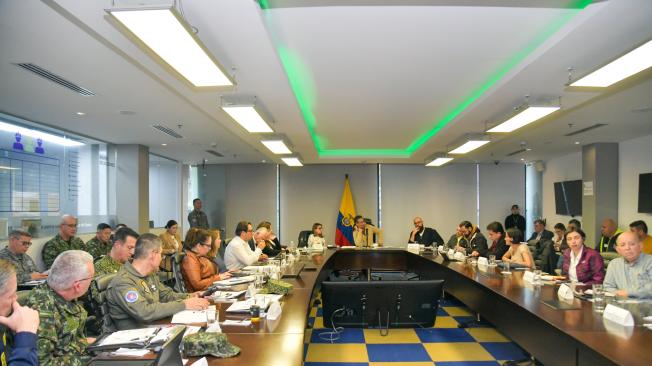 Gabinete ministerial por la emergencia climática.