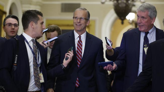 Los republicanos del Senado eligieron al senador John Thune como líder de la mayoría, al senador John Barrasso como líder asistente de la mayoría, al senador Tom Cotton.