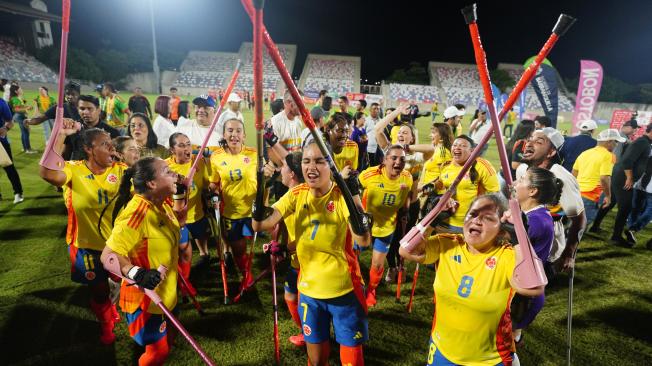 Selección Colombia, campeona mundial de fútbol femenino para amputados