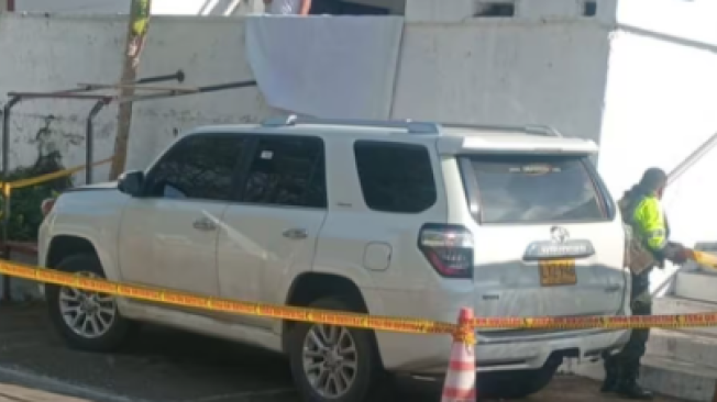 Camioneta implicada