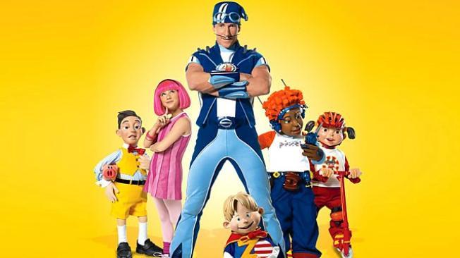 La serie infantil 'Lazy Town'.