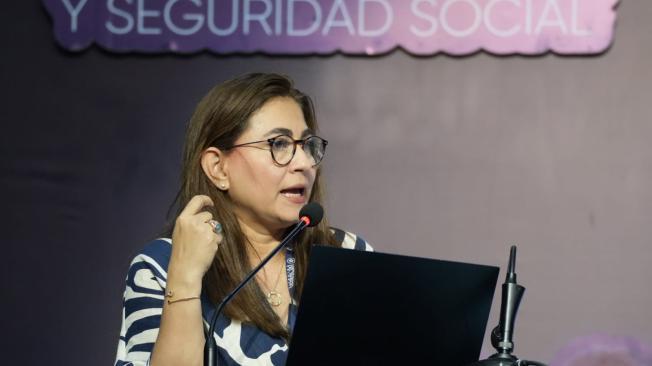 Angélica María Carrión Barrero, Gobernadora 2024 del Colegio de Abogados del trabajo y la Seguridad Social de Colombia.