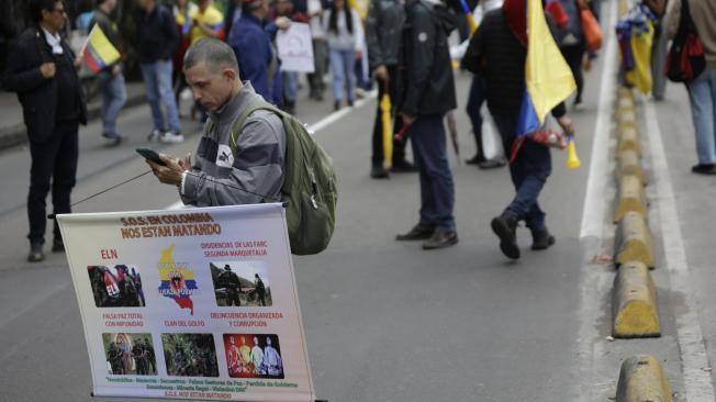 Marchas en Bogotá