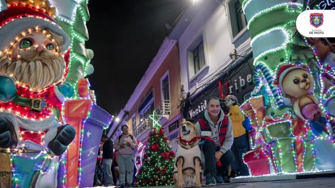 Alumbrado navideño de Pasto.