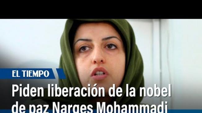 La comunidad internacional pide la liberación de la activista iraní Narges Mohammadi, galardonada con el nobel de paz, esta mañana. La también periodista ha sido encarcelada casi que continuamente desde 2010. La academia sueca ha reconocido su lucha contra la violación de los derechos humanos.