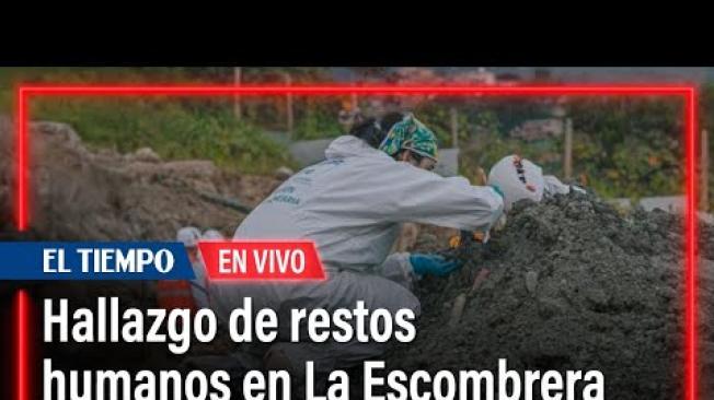 Magistrado Gustavo Salazar habla sobre el hallazgo de los primeros restos humanos en La Escombrera