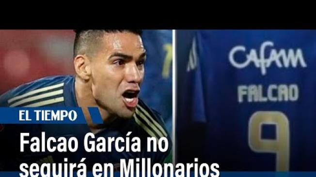 Falcao García no seguirá en Millonarios tras no llegar a un acuerdo con el club
Se hablaba, en principio, de la idea de que el goleador siguiera en el elenco embajador por un año, pero finalmente las partes no se pusieron de acuerdo y el samario no seguirá vestido de azul.