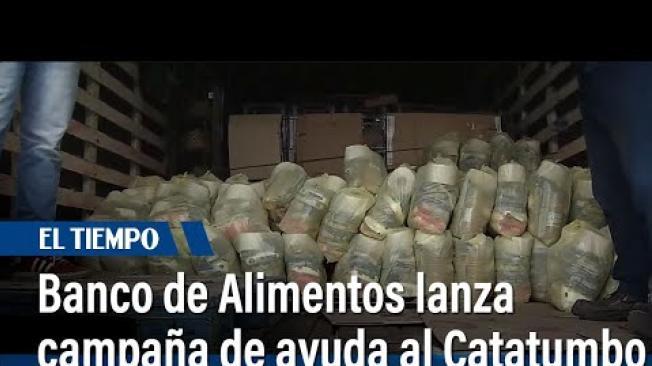 Banco de Alimentos de Bogotá realiza segunda campaña para apoyar a las víctimas del Catatumbo