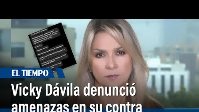 Candidata Vicky Dávila denunció amenazas en su contra y pidió al Gobierno protección | El Tiempo