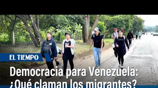Según proyecciones del FMI, la dictadura chavista obligaría a que 1,4 millones migren en 2025.