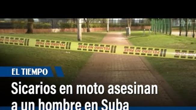 Un hombre, atacado en parque de Pinos de Lombardía, Suba, por sicarios que huyeron tras dispararle