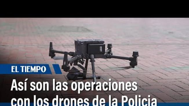 Así son las operaciones con dron que ayudan a la Policía a perseguir a los delincuentes