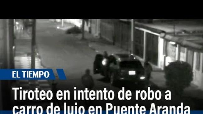 Robo frustrado en Puente Aranda tras cruce de disparos con la víctima | El Tiempo