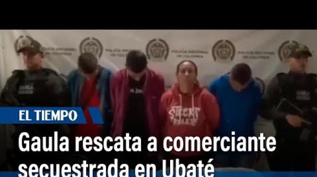 Una comerciante fue secuestrada en Cundinamarca y sus captores exigían 30 millones de pesos por su liberación. Además, los delincuentes robaron 11 millones de pesos en efectivo, joyas y otros bienes. La operación del Gaula permitió ubicarlos en Ubaté y rescatar a la víctima.