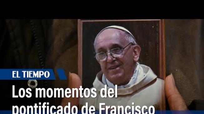 Los momentos clave del pontificado de Francisco | El Tiempo