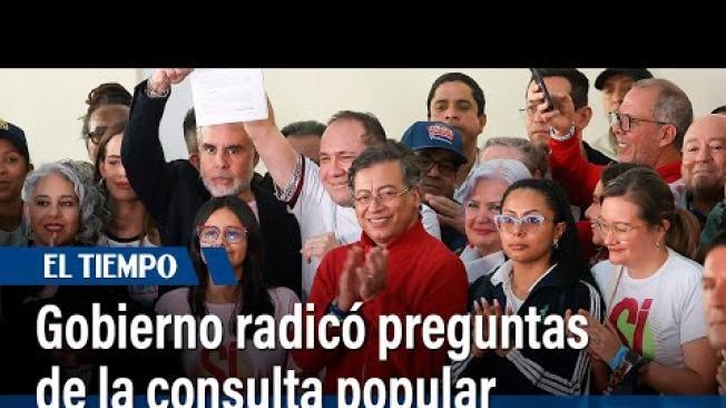 Tras su radicación el Senado tiene 30 días para dar luz verde o no a la consulta.