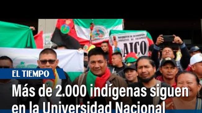 La Organización Nacional Indígena de Colombia aseguró que continuará en minga de resistencia mientras esperan una respuesta efectiva del Gobierno Nacional.