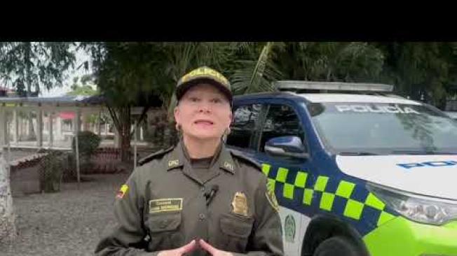 La comandante de la Policía Valle dio detalles sobre la incautación de casi dos toneladas de drogas.