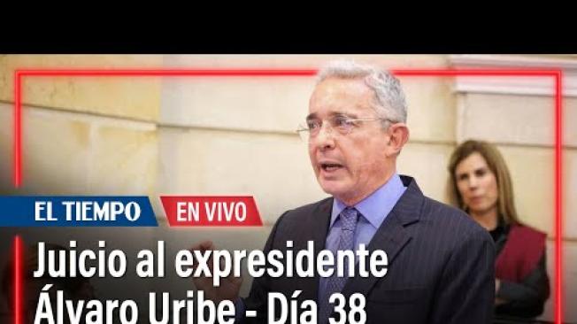 Continúan los testigos de la defensa del expresidente Álvaro Uribe Vélez en el juicio que enfrenta por los presuntos delitos de soborno, fraude procesal y soborno en actuación penal.