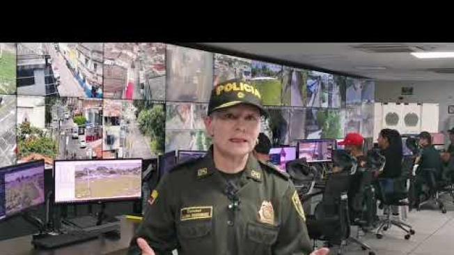Coronel Sandra Rodríguez, de Policía Valle, habla de peligrosa banda que robaba motos.