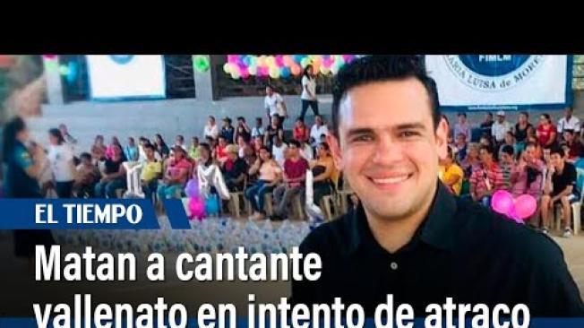El artista de música vallenata Diego Armando Pineda fue asesinado a tiros en Barrios Unidos. Según las autoridades, dos delincuentes lo abordaron violentamente en un aparente intento de atraco.