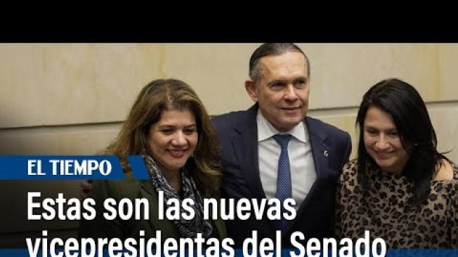 Fueron elegidas en plenaria del Senado las nuevas vicepresidentas | El Tiempo
