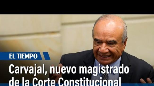Héctor Carvajal, nuevo magistrado de la Corte Constitucional elegido por el Senado | El Tiempo