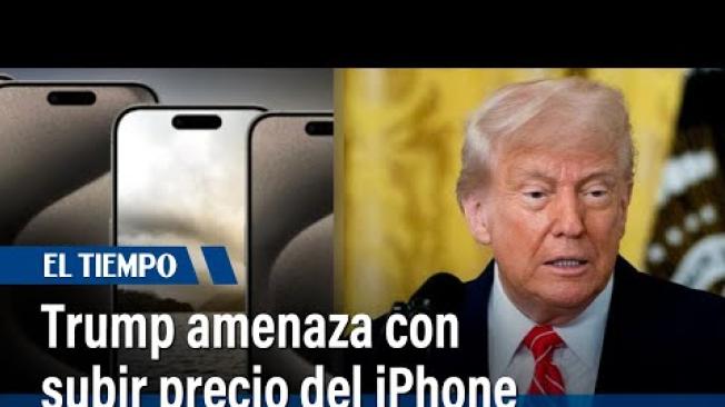 El iPhone, fabricado principalmente en China, sería uno de los más afectados por los recientes aumentos de precios.